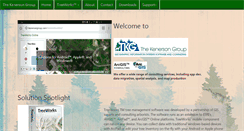 Desktop Screenshot of kenersongroup.com